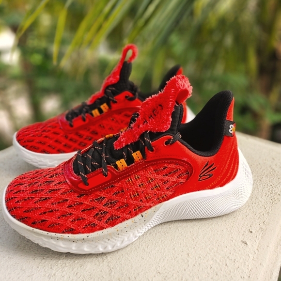 Size 10 - Under Armour Curry Flow 9 Street Elmo - Picture 2 of 9